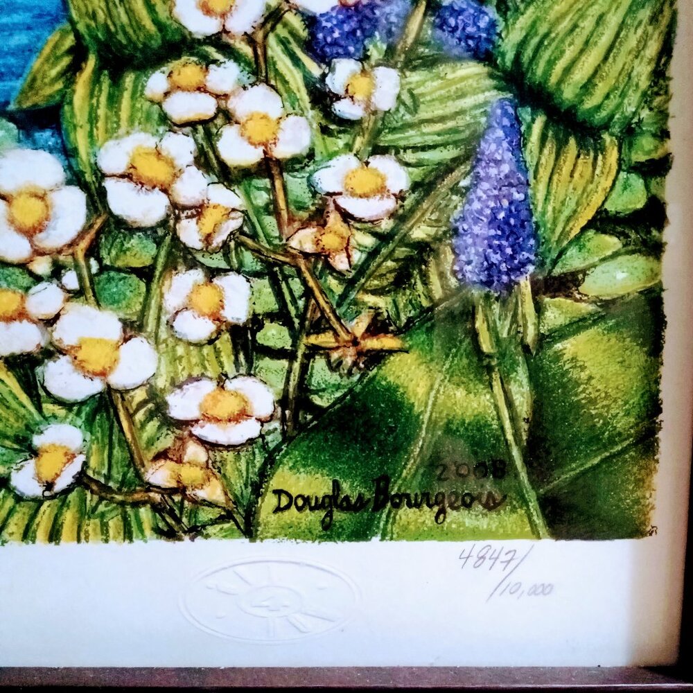 Framed 2008 New Orleans Jazz Fest Poster Signed and numbered - Picture 2 of 3